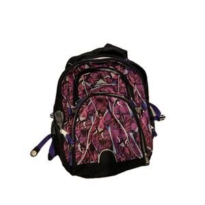 High Sierra Swerve Purple Pattern Backpack